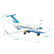 Load image into Gallery viewer, 1003PCS MOC City Airport Terminal Airplane Tower Figure Bus Scene Model Toy Building Block Brick Gift Kids DIY Compatible Lego