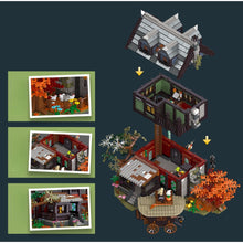 Load image into Gallery viewer, 2710PCS MOC City Street Amedieval Inn Lodge House Model Toy Building Block Brick Gift Kids DIY Light Compatible Lego