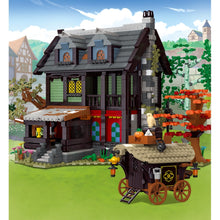 Load image into Gallery viewer, 2710PCS MOC City Street Amedieval Inn Lodge House Model Toy Building Block Brick Gift Kids DIY Light Compatible Lego