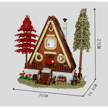 Load image into Gallery viewer, 1689PCS MOC City Forest Cabin Tree House Model Toy Building Block Brick Gift Kids Compatible Lego Light