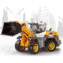Load image into Gallery viewer, 694PCS MOC City Construction Forklift Loader Figure Model Toy Building Block Brick Gift Kids DIY