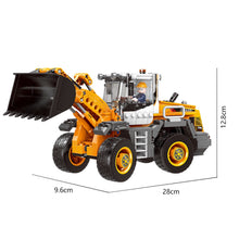 Load image into Gallery viewer, 694PCS MOC City Construction Forklift Loader Figure Model Toy Building Block Brick Gift Kids DIY