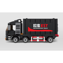 Load image into Gallery viewer, 271PCS MOC City Refrigerated Delivery Truck Figure Model Toy Building Block Brick Gift Kids DIY