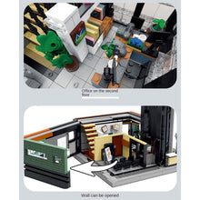 Load image into Gallery viewer, 3828PCS MOC City Street Office Model Toy Building Block Brick Gift Kids DIY Light Compatible Lego