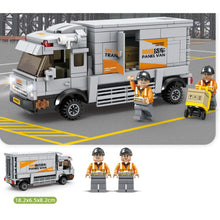 Load image into Gallery viewer, 285PCS MOC City Delivery Truck Panel Van Lorry Figure Model Toy Building Block Brick Gift Kids DIY