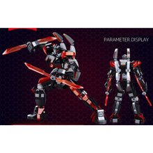 Load image into Gallery viewer, 585PCS MOC Mecha Warrior Figure Model Toy Building Block Brick Gift Kids DIY
