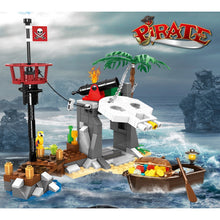 Load image into Gallery viewer, 232PCS MOC Pirate Treasure Island Boat Ship Scene Model Toy Building Block Brick Gift Kids DIY Compatible Lego