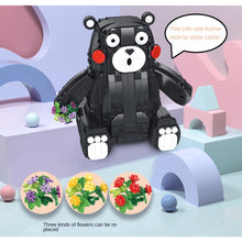 Load image into Gallery viewer, 841PCS MOC Cartoon Cute Kumamon Bear Figure Model Toy Building Block Brick Gift Kids DIY Compatible Lego