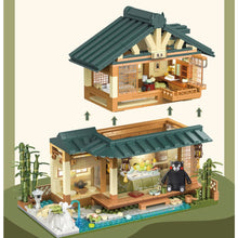 Load image into Gallery viewer, 1099PCS MOC City Street Cute Cartoon Kumamoto JP Style House Home Figure Model Toy Building Block Brick Gift Kids DIY Compatible Lego