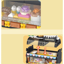 Load image into Gallery viewer, 648PCS MOC Cartoon Kumamon Bear Bakery Cake Shop Figure Model Toy Building Block Brick Gift Kids DIY Compatible Lego