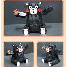 Load image into Gallery viewer, 841PCS MOC Cartoon Cute Kumamon Bear Figure Model Toy Building Block Brick Gift Kids DIY Compatible Lego