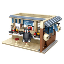Load image into Gallery viewer, 361PCS MOC Cartoon Kumamon Bear Ramen House Figure Model Toy Building Block Brick Gift Kids DIY Compatible Lego