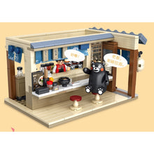 Load image into Gallery viewer, 361PCS MOC Cartoon Kumamon Bear Ramen House Figure Model Toy Building Block Brick Gift Kids DIY Compatible Lego