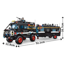 Load image into Gallery viewer, 1697PCS MOC City Police SWAT Armoured Vehicle Truck Car APC Figure Model Toy Building Block Brick Gift Kids DIY Compatible Lego