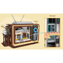 Load image into Gallery viewer, 2127PCS MOC Micro Mini Flim Video TV Centre Figure Model Toy Building Block Brick Gift Kids DIY