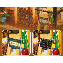 Load image into Gallery viewer, 2079PCS MOC City Street Flower Shop House Figure Light Model Toy Building Block Brick Gift Kids DIY Compatible Lego