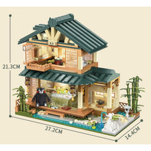 Load image into Gallery viewer, 1099PCS MOC City Street Cute Cartoon Kumamoto JP Style House Home Figure Model Toy Building Block Brick Gift Kids DIY Compatible Lego