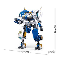 Load image into Gallery viewer, 524PCS MOC Ranger Mecha Warrior Transformer Figure Model Toy Building Block Brick Gift Kids DIY Compatible Lego