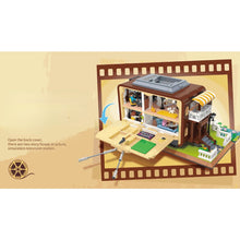 Load image into Gallery viewer, 2127PCS MOC Micro Mini Flim Video TV Centre Figure Model Toy Building Block Brick Gift Kids DIY