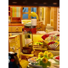 Load image into Gallery viewer, 1099PCS MOC City Street Cute Cartoon Kumamoto JP Style House Home Figure Model Toy Building Block Brick Gift Kids DIY Compatible Lego