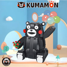 Load image into Gallery viewer, 841PCS MOC Cartoon Cute Kumamon Bear Figure Model Toy Building Block Brick Gift Kids DIY Compatible Lego