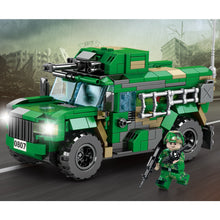 Load image into Gallery viewer, 615PCS Military WW2 VDV 4x4 Armored Vehicle Car APC Figure Model Toy Building Block Brick Gift Kids DIY Set New Compatible Lego