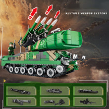 Load image into Gallery viewer, 1258PCS Military WW2 BUK-M1 Anti Aircraft Missile Truck Tank Figure Model Toy Building Block Brick Gift Kids DIY Set New Compatible Lego