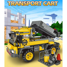 Load image into Gallery viewer, 397PCS MOC 2in1 City Construction Cement Mixer Transport Cart Model Toy Building Block Brick Gift Kids DIY Set New Compatible Lego
