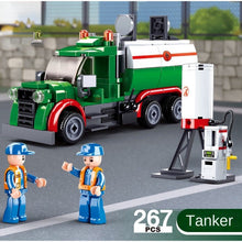 Load image into Gallery viewer, 267PCS MOC City Tank Car Truck Figure Scene Model Toy Building Block Brick Gift Kids DIY Compatible Lego