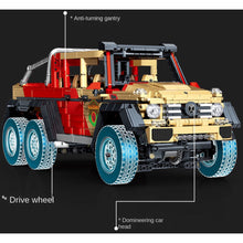 Load image into Gallery viewer, 2453PCS MOC Technic Speed Static 6x6 Hunting SUV Jeep Car Model Toy Building Block Brick Gift Kids DIY Set New 1:14 Compatible Lego