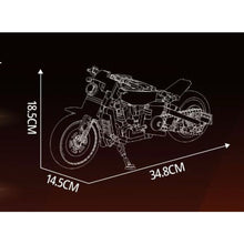 Load image into Gallery viewer, 826PCS MOC Technic Speed Racing Sports NIGHT ROD SPECIAL Motorcycle Motor Bike Model Toy Building Block Brick Gift Kids DIY Compatible Lego