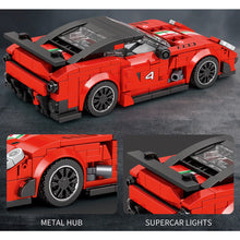 Load image into Gallery viewer, 413PCS MOC Technic Speed 599 Evo Super Racing Sports Car Model Toy Building Block Brick Gift Kids DIY Set New Compatible Lego
