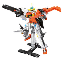 Load image into Gallery viewer, 1057PCS MOC MG Kyrios GN-003 Mecha Mech Warrior Figure Model Toy Building Block Brick Gift Kids DIY Set New Display Compatible Lego