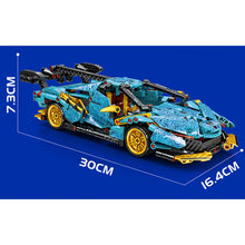 Load image into Gallery viewer, 620PCS MOC Technic Speed Pull Back Super Racing Sports Car Model Toy Building Block Brick Gift Kids DIY Set New 1:24 Compatible Lego
