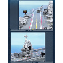 Load image into Gallery viewer, 3031PCS Military WW2 Large Class Fujian 003 Aircraft Carrier Model Toy Building Block Brick Gift Kids DIY Set New 1:395 Compatible Lego