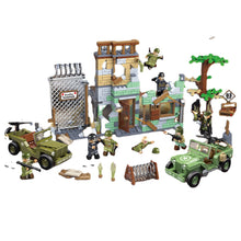 Load image into Gallery viewer, 834PCS Military WW2 Scene Willie Bantam 40 BRC Jeep Figure Model Toy Building Block Brick Gift Kids DIY Set New Compatible Lego