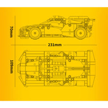Load image into Gallery viewer, 452PCS MOC Technic Speed Super Racing Sports Car Model Toy Building Block Brick Gift Kids DIY Compatible Lego 1:18