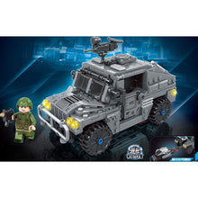 Load image into Gallery viewer, 435PCS Military WW2 Catapult Hummer Car Figure Model Toy Building Block Brick Gift Kids DIY Set New Compatible Lego
