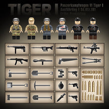 Load image into Gallery viewer, 2276PCS Military WW2 Large Tiger I Heavy Main Battle Tank KFZ 181 Figure Model Toy Building Block Brick Gift Kids DIY Set New Compatible Lego