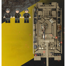 Load image into Gallery viewer, 899PCS MOC Military Panther Leopard Tank Figure Model Toy Building Block Brick Gift Kids DIY Set new 1:32 Compatible Lego