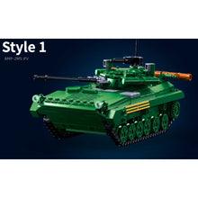 Load image into Gallery viewer, 738PCS Military WW2 3in1 BMP-2 MS Infantry Fighting Vehicle IFV Tank Figure Model Toy Building Block Brick Gift Kids DIY Set New 1:35 Compatible Lego
