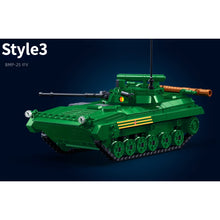 Load image into Gallery viewer, 738PCS Military WW2 3in1 BMP-2 MS Infantry Fighting Vehicle IFV Tank Figure Model Toy Building Block Brick Gift Kids DIY Set New 1:35 Compatible Lego