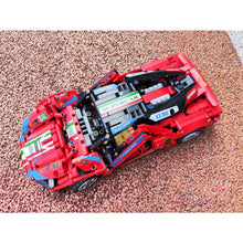 Load image into Gallery viewer, 1182PCS MOC Technic Speed Static Red Racing Sports Car Model Toy Building Block Brick Gift Kids DIY Set New 1:14 Compatible Lego