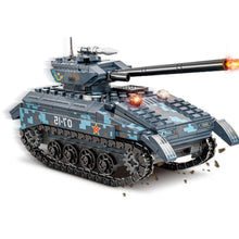 Load image into Gallery viewer, 456PCS Military WW2 ZBD-03 Airborne Armored Infantry Fighting Vehicle Figure Model Toy IFV Building Block Brick Gift Kids DIY Set New Compatible Lego