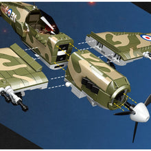 Load image into Gallery viewer, 526PCS MOC MK9 Spitfire Air Fighter Aircraft Figure Model Toy Building Block Brick Gift Kids DIY Set New 1:32 Compatible Lego