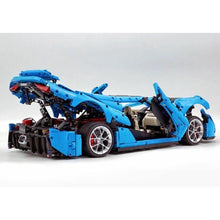 Load image into Gallery viewer, 4400PCS MOC Technic Speed Static Large Blue Regera Super Racing Sports Car Model Toy Building Block Brick Gift Kids DIY Set New 1:8 Compatible Lego