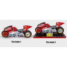 Load image into Gallery viewer, 241PCS MOC Technic Speed Comic KUSANAGI CT-3X Motorcycle Motor Bike Model Toy Building Block Brick Gift Kids DIY Set New With Stand Compatible Lego