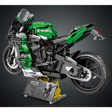 Load image into Gallery viewer, 2088PCS MOC Technic Speed Static H2 SX Se Racing Sports Motorcycle Motor Bike Model Toy Building Block Brick Gift Kids DIY Set New 1:5 Compatible Lego
