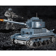 Load image into Gallery viewer, 437PCS Military WW2 LT-38T PANZER Light Tank Figure Model Toy Building Block Brick Gift Kids DIY Set New Compatible Lego