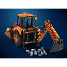 Load image into Gallery viewer, 377PCS MOC Technic City Construction Backhoe Loader Model Toy Building Block Brick Gift Kids DIY Compatible Lego